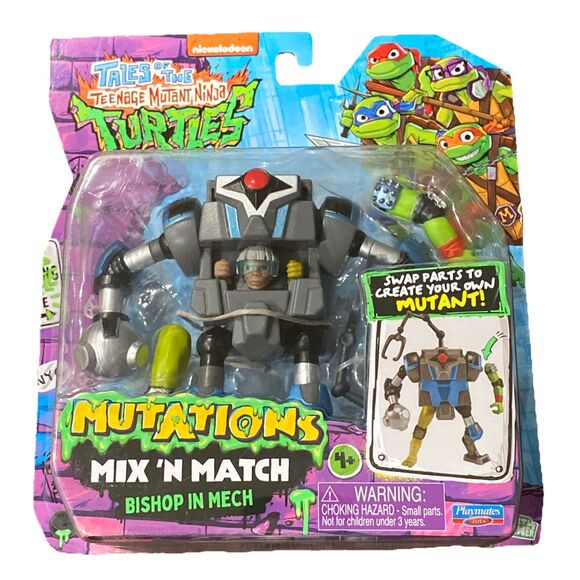 Playmates Toys Other - Tales Of The Teenage Mutant Ninja Turtles Mutations Mix 'n Match Bishop In Mech